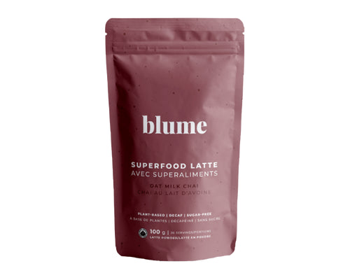 Blume Superfood Latte Oat Milk Chai Blend 100g