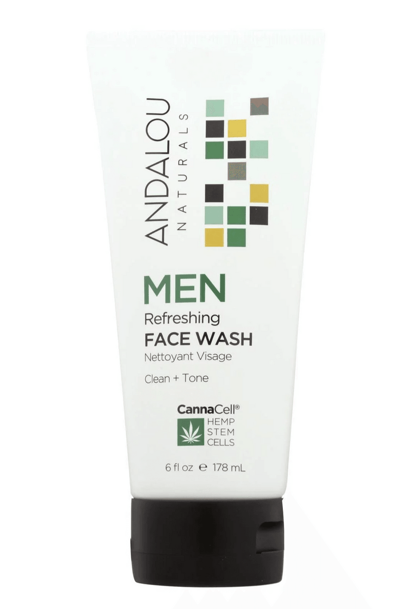 Andalou Naturals Face Wash Men Refreshing 178mL - Five Natural