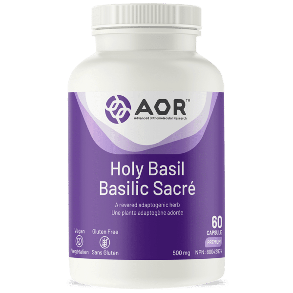 AOR Holy Basil 60 Capsules - Five Natural