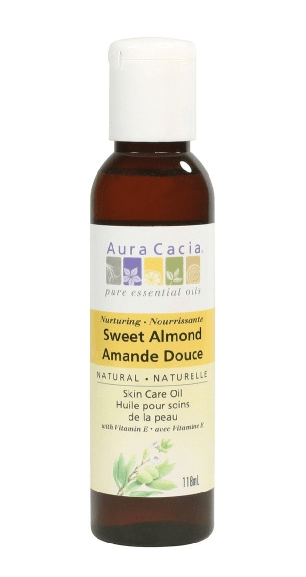 Aura Cacia Sweet Almond Skin Care Oil 118mL - Five Natural