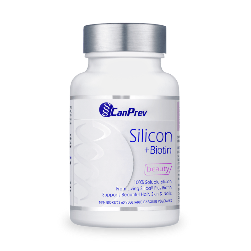 CanPrev Silicon + Biotin Beauty 60 Veg Capsules - Five Natural