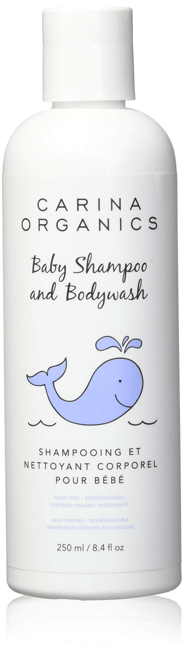 Carina Organics Baby Shampoo & Body Wash 250ml - Five Natural