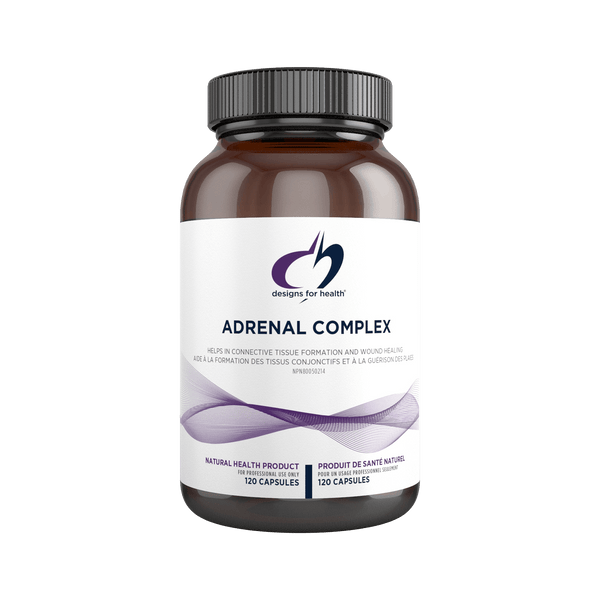 Designs for Health Adrenal Complex 120 Capsules - Five Natural