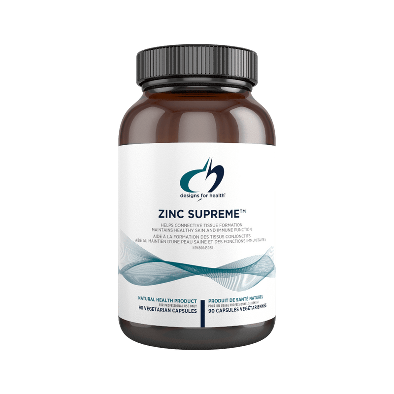 Designs for Health Zinc Supreme™ 90 Capsules - Five Natural