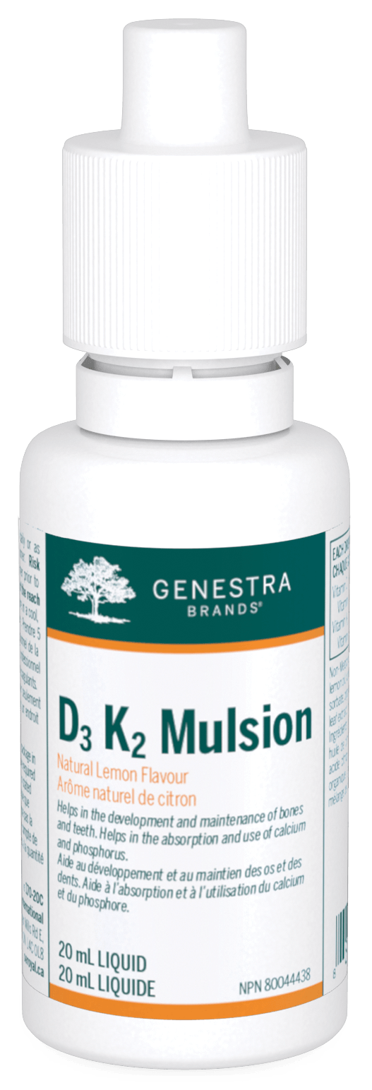 Genestra D3 K2 Mulsion 20mL - Five Natural