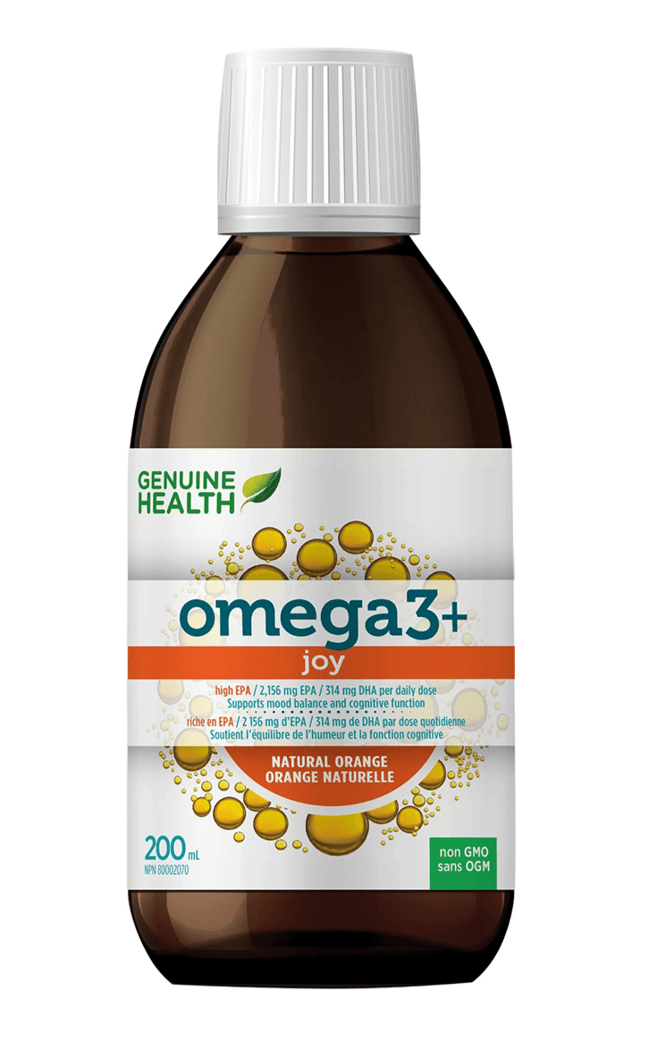 Genuine Health Omega3+ Joy Orange 200mL - Five Natural