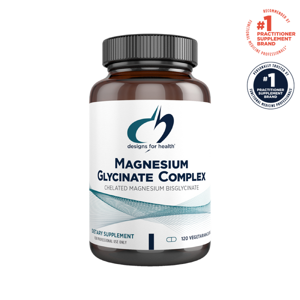 Designs for Health Magnesium Glycinate Complex 120 Capsules