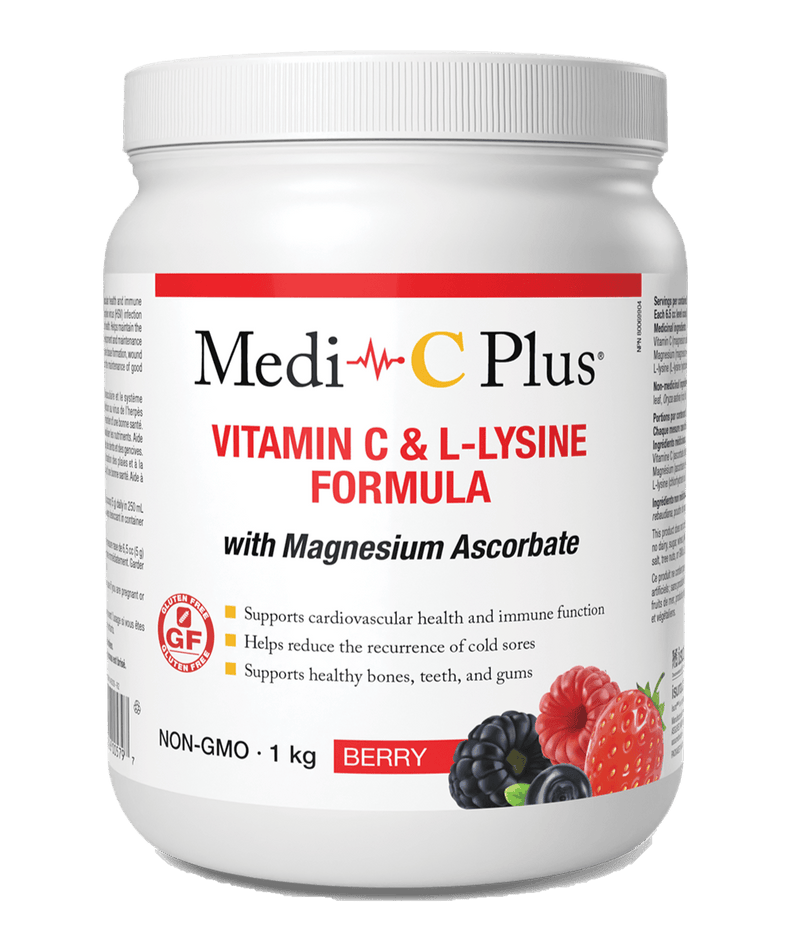 Medi-C Plus Berry with Magnesium Pwd 1KG - Five Natural