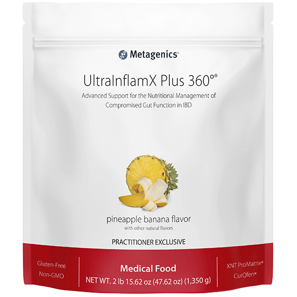 UltraInflamX Plus 360 Pineapple Banana (30 servings) - Five Natural