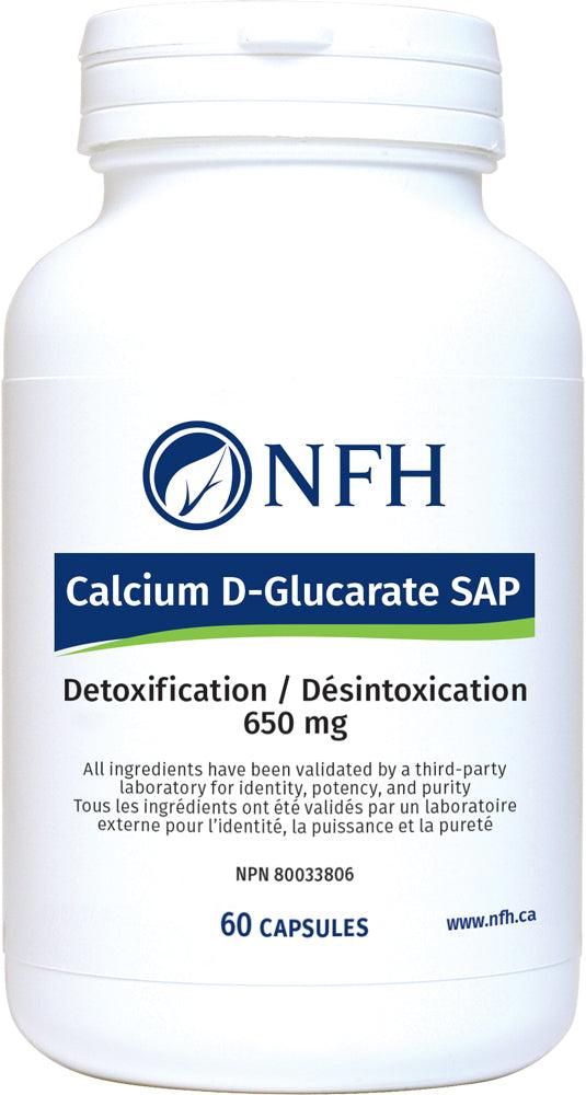 NFH Calcium D-Glucarate SAP 60 Capsules - Five Natural