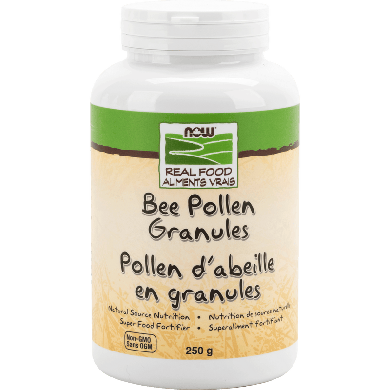 NOW Bee Pollen Granules 250g - Five Natural