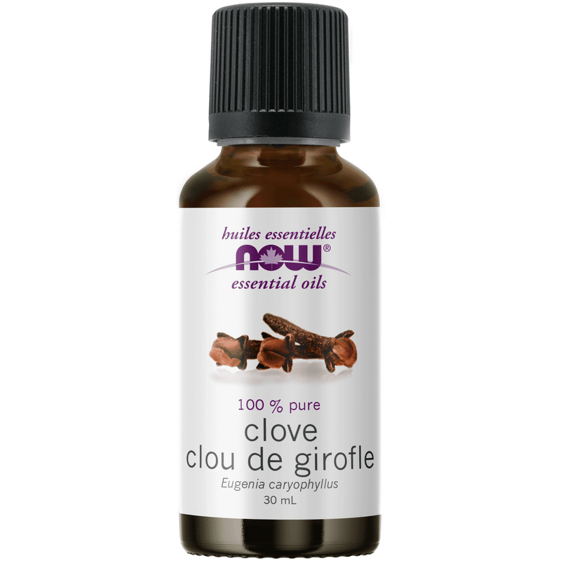 NOW Clove Oil (Eugenia caryophyllus)30mL - Five Natural