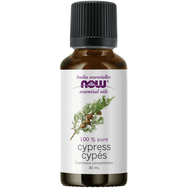 NOW Cypress Oil (Cupressus sempervirens)30mL - Five Natural