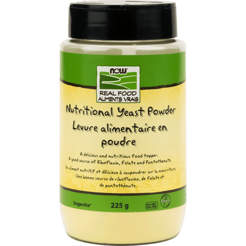 NOW Nutritional Yeast Powder Engevita® 225g - Five Natural
