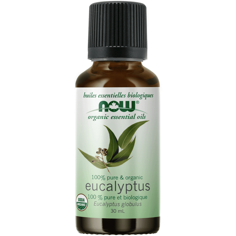 NOW Organic Eucalyptus Oil (Eucalyptus globulus)30mL - Five Natural