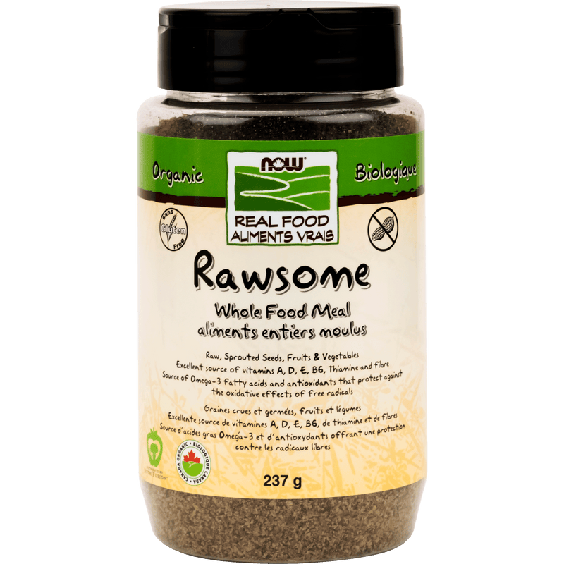 NOW Organic Rawsome Whole Food Meal 237g - Five Natural