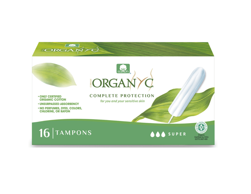 Organyc Tampons Digital Super 16 Units - Five Natural