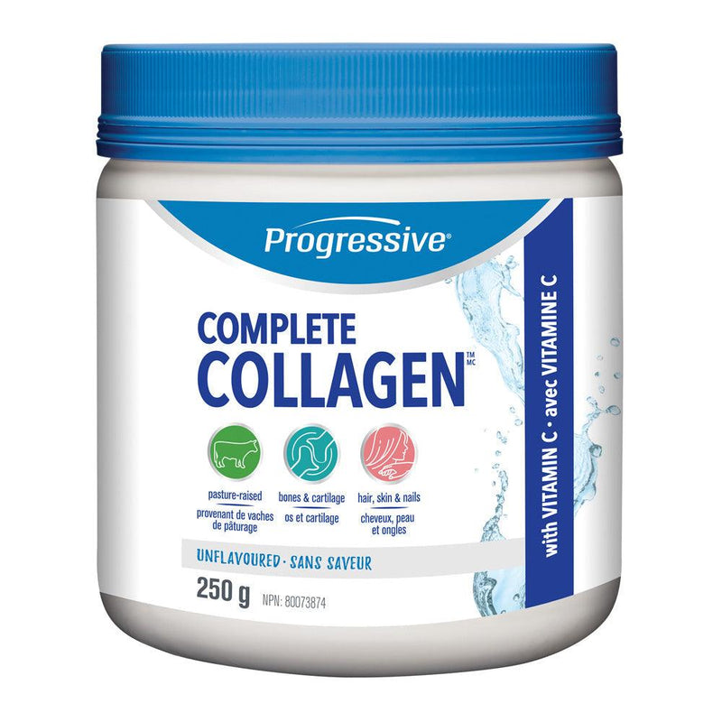Progressive Complete Collagen - Unflavoured 250g Powder - Five Natural