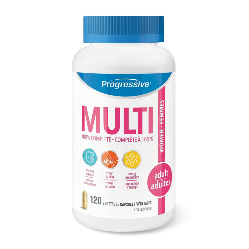 Progressive Multi For Adult Women 120 Capsules - Five Natural