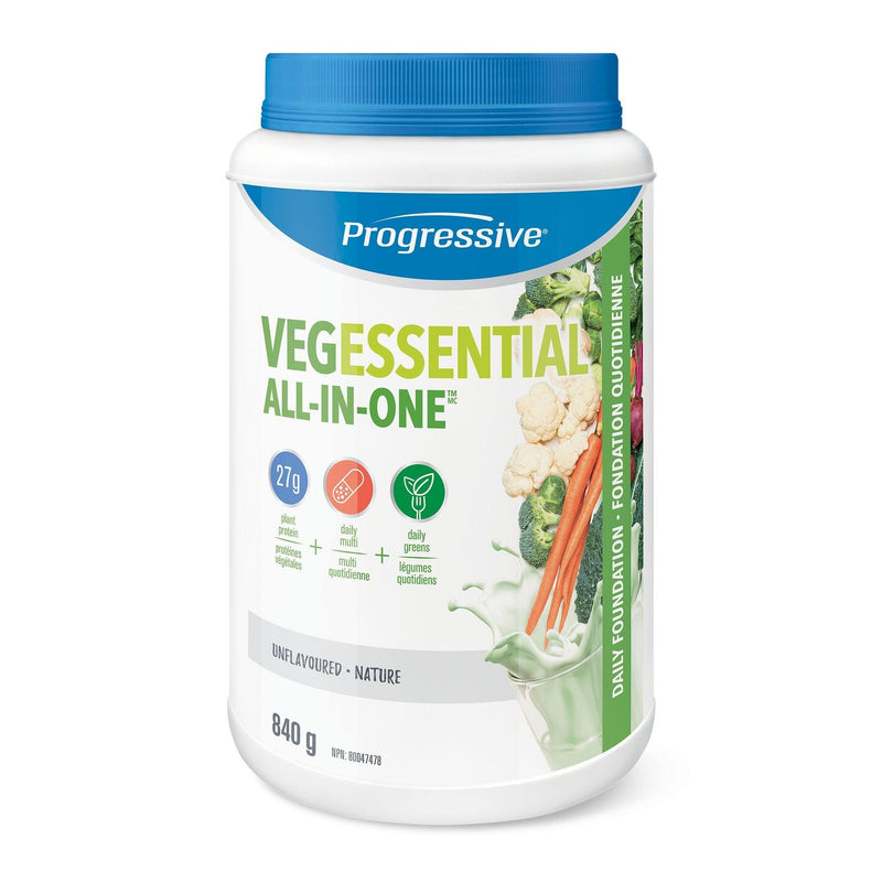 Progressive VegEssential - Unflavoured 840g Powder - Five Natural