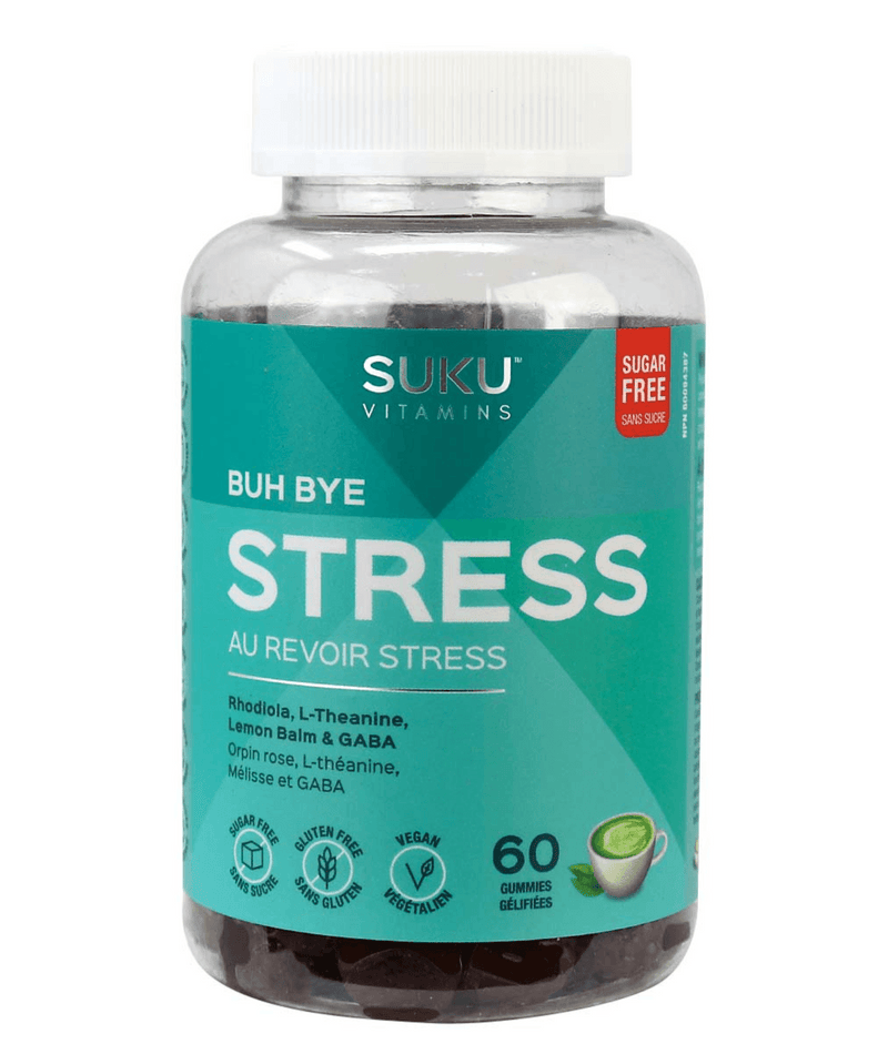 Suku Vitamins Buh Bye Stress 60 Gummies - Five Natural