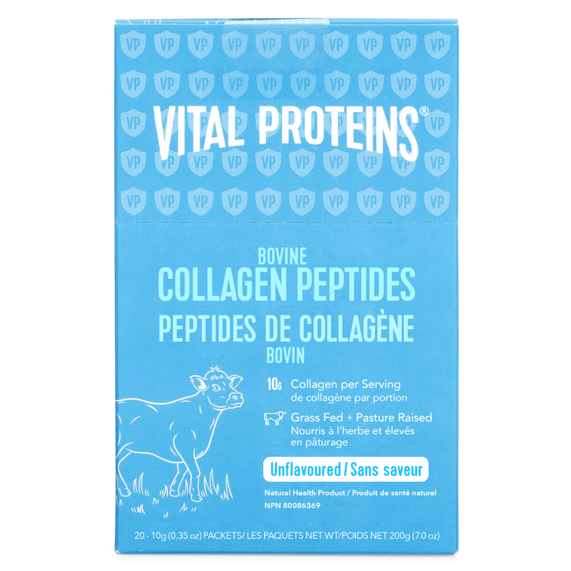 Vital Proteins Collagen Peptides Stick Pack Box 20 x 10g - Five Natural